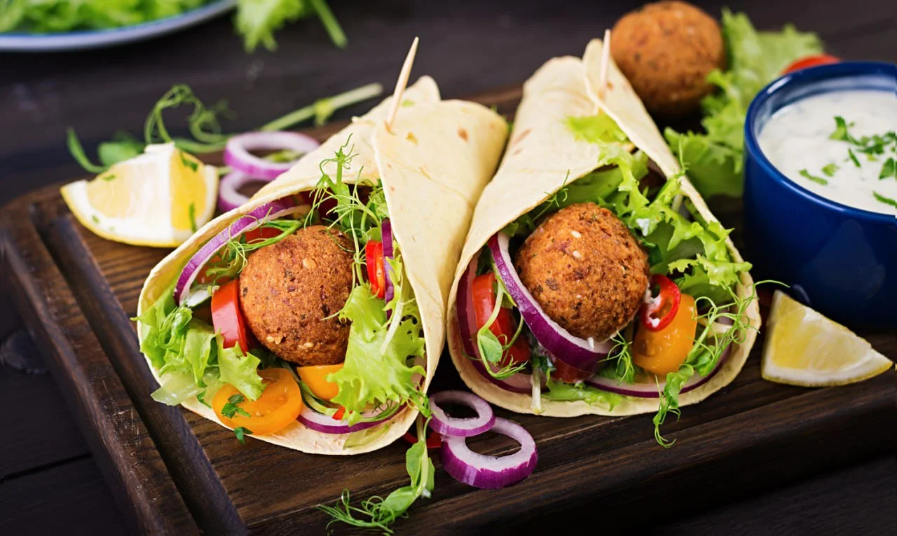 Falafel+wrap Falafel+wrap